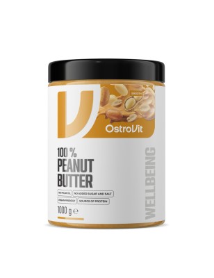 PEANUT BUTTER 100% 0SEL 1KG OSTROVIT