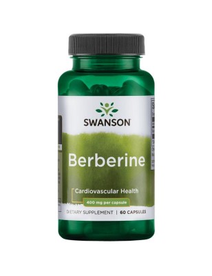 BERBERINE 400MG 60CAPS SWANSON