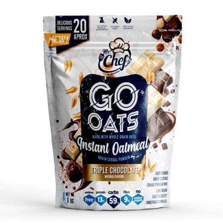 farine d'avoine go oats chef american nutrition