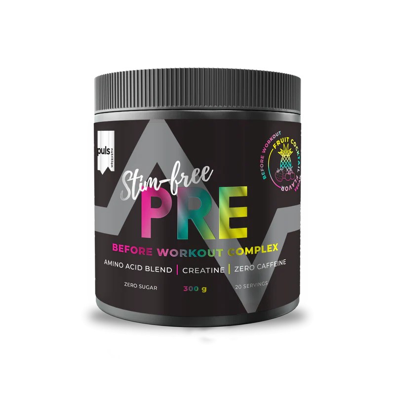 PRE STIM-FREE WORKOUT POWDER 300G PULS