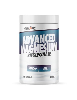 ADV MAGNESIUM BISGLYCINATE 120CAPS PER4M