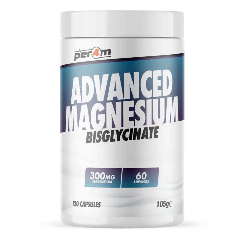 ADV MAGNESIUM BISGLYCINATE 120CAPS PER4M