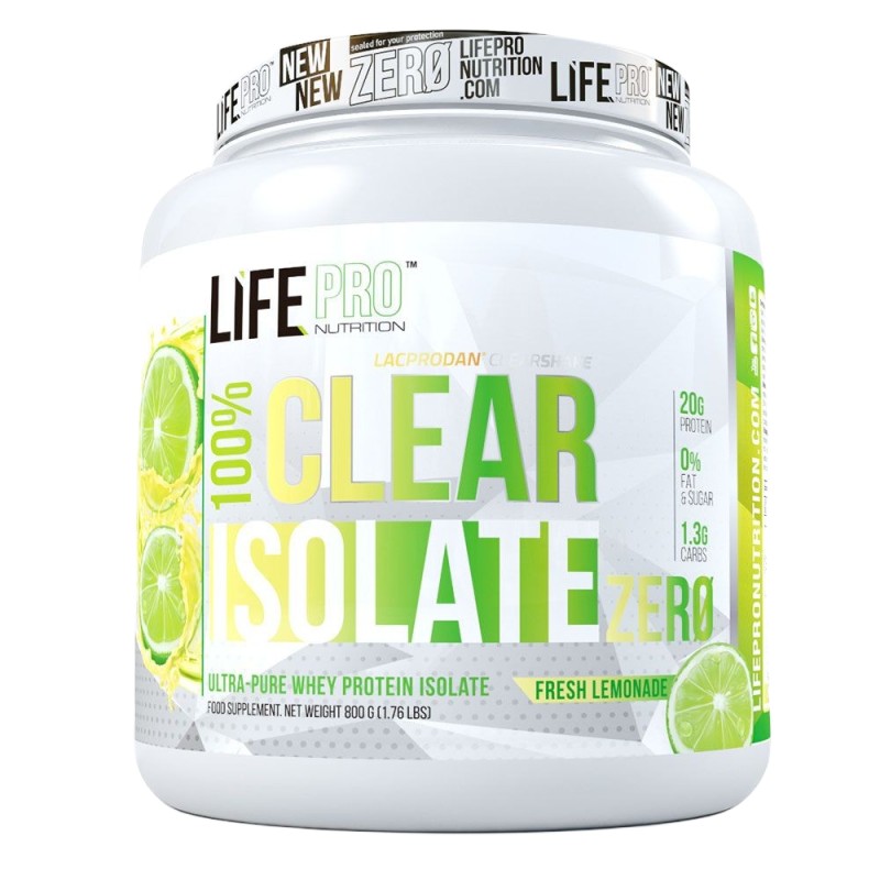 CLEAR ISOLATE ZERO 800G LIFE PRO NUTRITI CLEAR ISOLATE ZERO 800G LIFE PRO NUTRITI