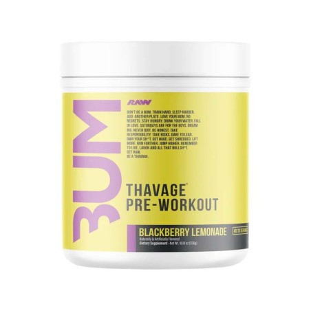 CBUM THAVAGE PWO 520G RAW NUTRITION