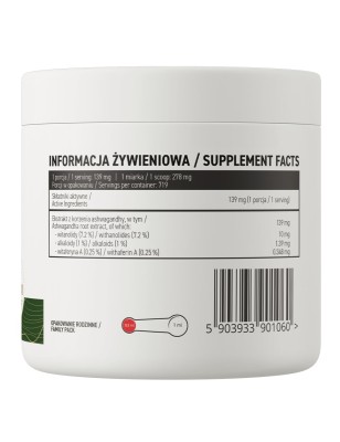 ASHWAGANDHA EXTRACT 100G OSTROVIT