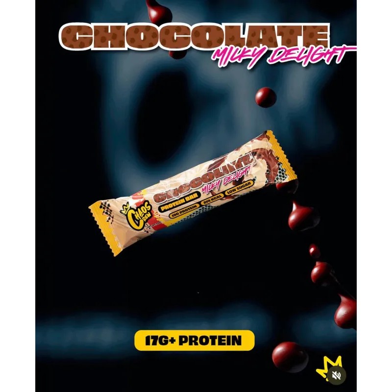 PROTEIN BAR 55G CHAOS CREW PROTEIN BAR 55G CHAOS CREW