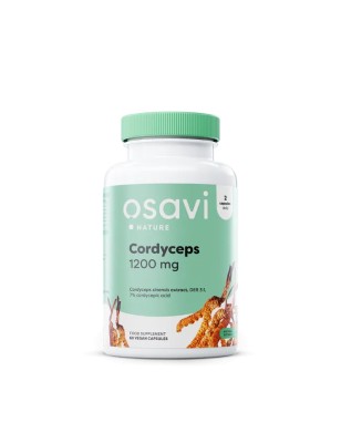 CORDYCEPS 1200MG 60CAPS OSAVI