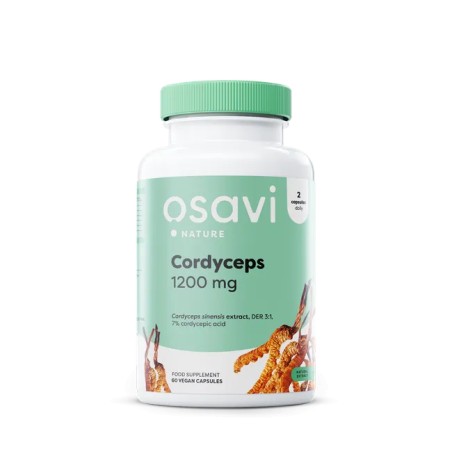 CORDYCEPS 1200MG 60CAPS OSAVI