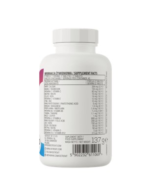 100% VIT-MIN 90TABS VEGAN OSTROVIT