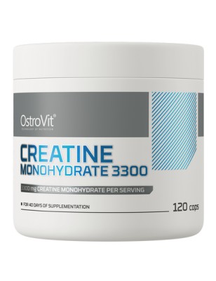 CREATINE MONOHYDRATE 3300 120CAPS OSTROVIT
