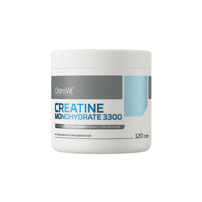 CREATINE MONOHYDRATE 3300 120CAPS OSTROVIT