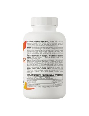 VITAMIN B12 100MCG 120TABS OSTROVIT