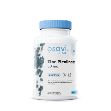 ZINC PICOLINATE 50MG 120CAPS OSAVI