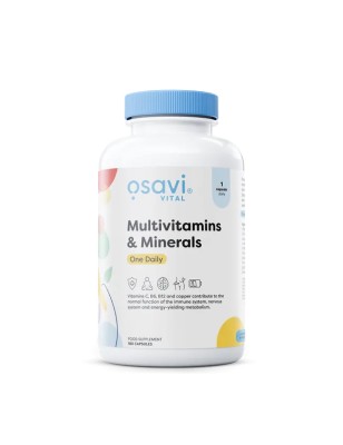 MULTIVITAMINS MINERALS 60CAPS OSAVI