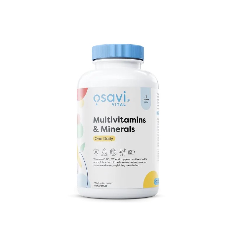 MULTIVITAMINS MINERALS 60CAPS OSAVI MULTIVITAMINS MINERALS 60CAPS OSAVI