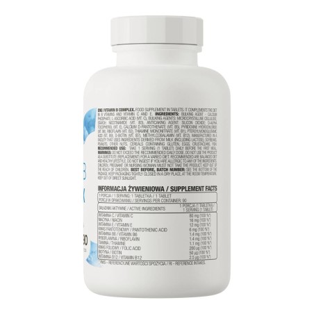 VITAMINE B COMPLEX 90TABS OSTROVIT