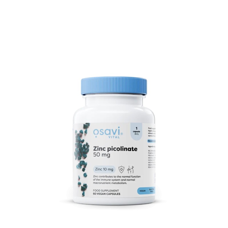 ZINC PICOLINATE 15MG 60CAPS OSAVI