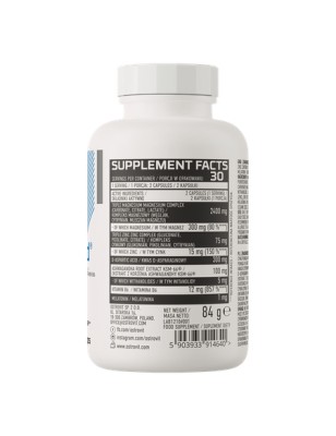ZMA ADVANCED 60CAPS OSTROVIT NUTRITION