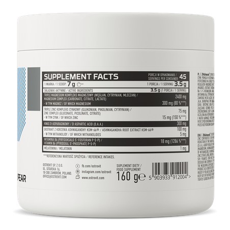 ZMA ADVANCED 160G POMME POIRE OSTROVIT