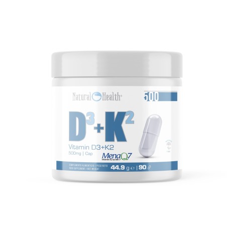 VITAMINE D3+K2 MK7 90CAPS HYPERTROPHY