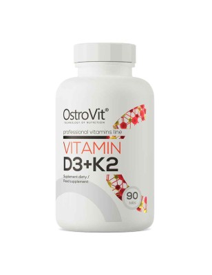 VITAMINE D3+K2 90TABS OSTROVIT