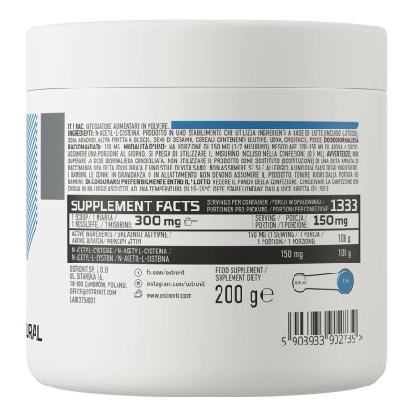 NAC SUPREME PURE 200G OSTROVIT
