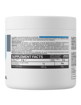 PURE GLYCINE 200G OSTROVIT NUTRITION