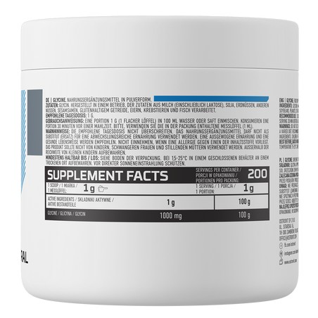 PURE GLYCINE 200G OSTROVIT NUTRITION