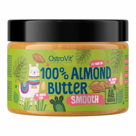 100% ALMOND BUTTER 500G OSTROVIT
