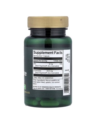 ZINC CARNOSINE 60CAPS SWANSON