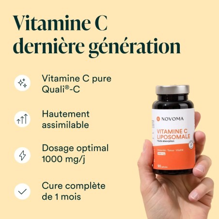 VITAMINE C LIPOSOMALE 90CAPS NOVOMA