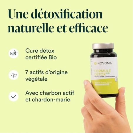 FORMULE DETOX 90CAPS NOVOMA