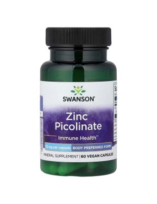 ZINC PICOLINATE BODY 60CAPS SWANSON