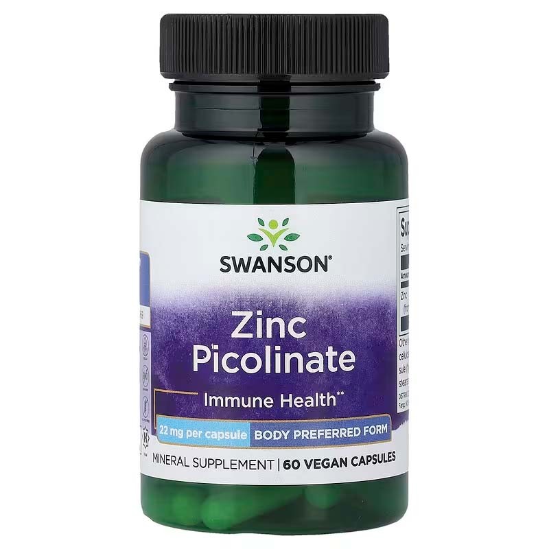 ZINC PICOLINATE BODY 60CAPS SWANSON