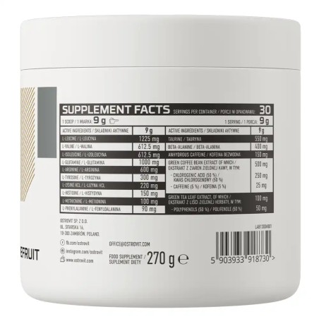 AMINO REVIVE Complexe acides aminés 270G OSTROVIT
