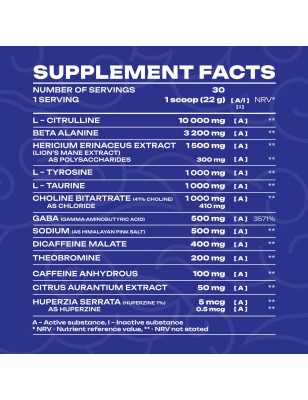 FATALITY PREWORKOUT 660G VEINY GALAXY