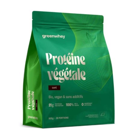 PROTEINE VEGETALE BIO 900G GREENWHEY