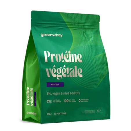 PROTEINE VEGETALE BIO 900G GREENWHEY