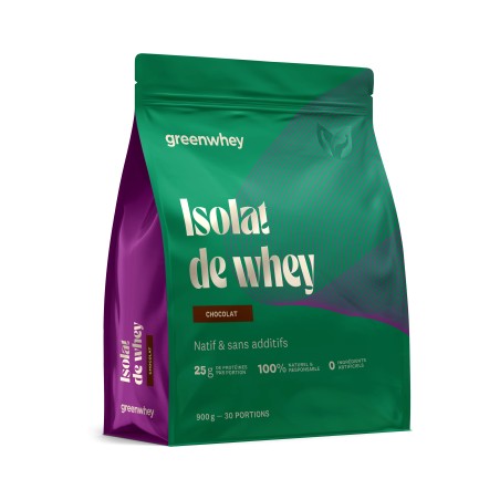 ISOLAT WHEY NATIVE 900G GREENWHEY